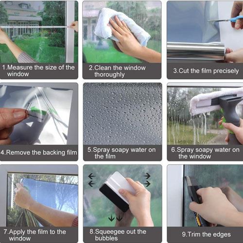 Black Window Film