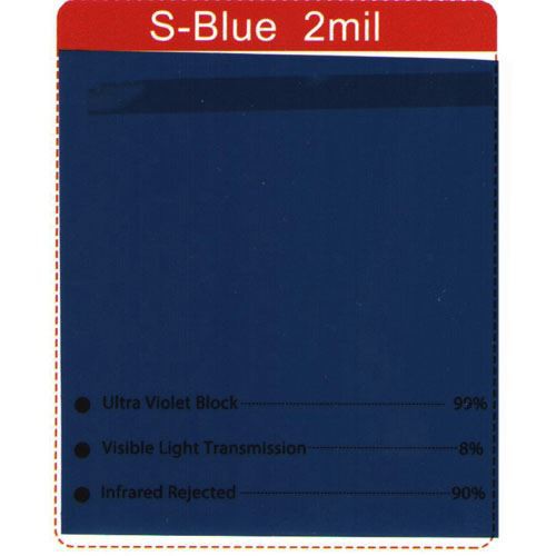 Blue Window Film