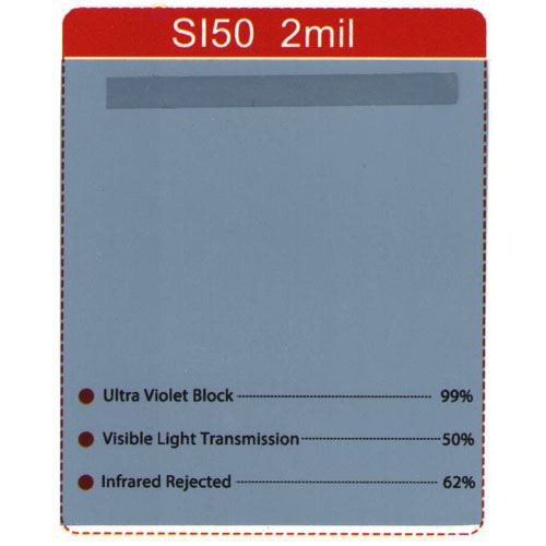 Metal Window Film 50% VLT