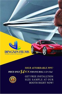 High Quality PPF With Good Hydrophobicity Ability Paint Protection Films