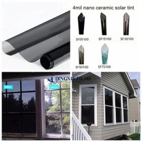 Nano Ceramic Safety Film 4mil Heat Rejection Anti-shatter